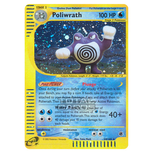 Pokemon - Expedition Base Set - Poliwrath - 024/165