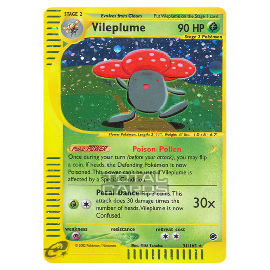 Pokemon - Expedition Base Set - Vileplume - 031/165