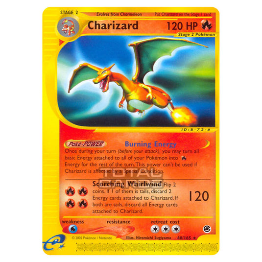 Pokemon - Expedition Base Set - Charizard - 040/165