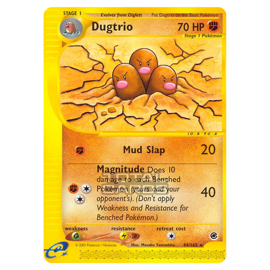 Pokemon - Expedition Base Set - Dugtrio - 044/165