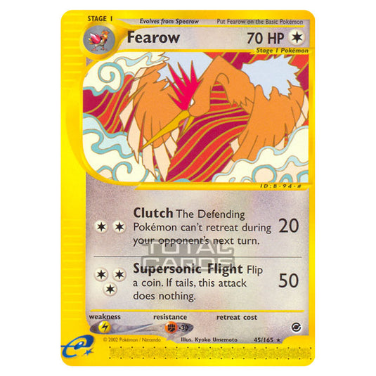 Pokemon - Expedition Base Set - Fearow - 045/165-Played-Unlimited-English