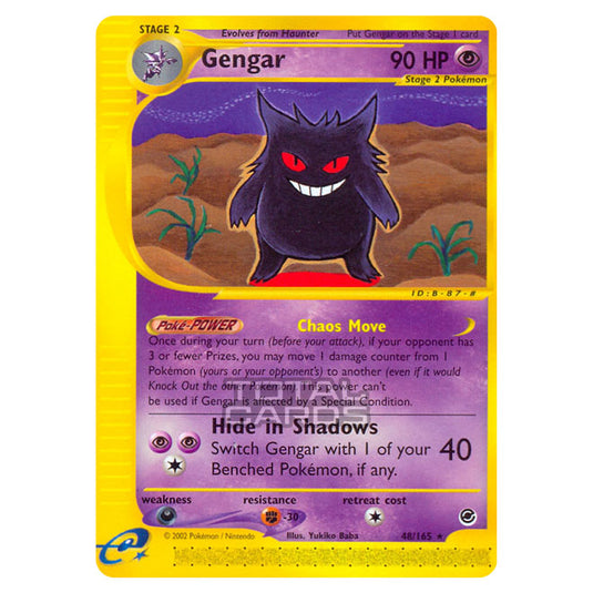 Pokemon - Expedition Base Set - Gengar - 048/165