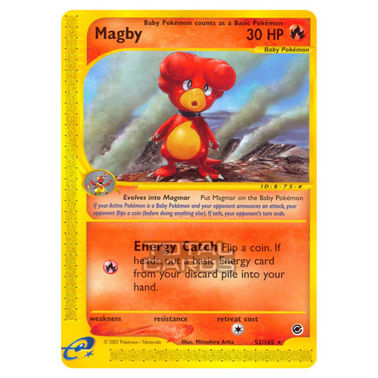 Pokemon - Expedition Base Set - Magby - 052/165