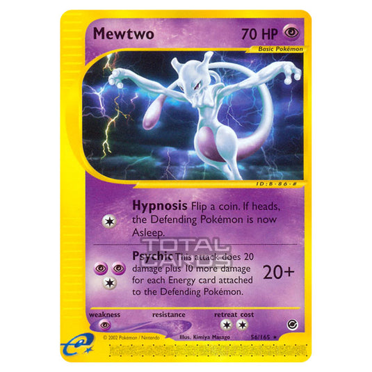 Pokemon - Expedition Base Set - Mewtwo - 056/165 Pokemon - Expedition Base Set - Mewtwo - 056/165