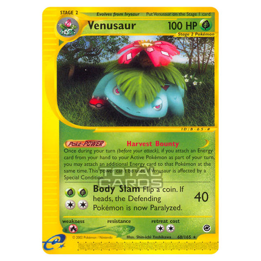 Pokemon - Expedition Base Set - Venusaur - 068/165