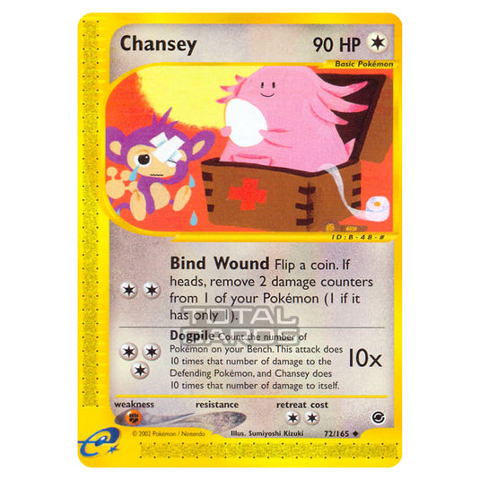 Pokemon - Expedition Base Set - Chansey - 072/165