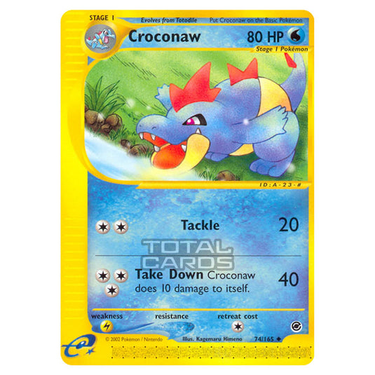 Pokemon - Expedition Base Set - Croconaw - 074/165