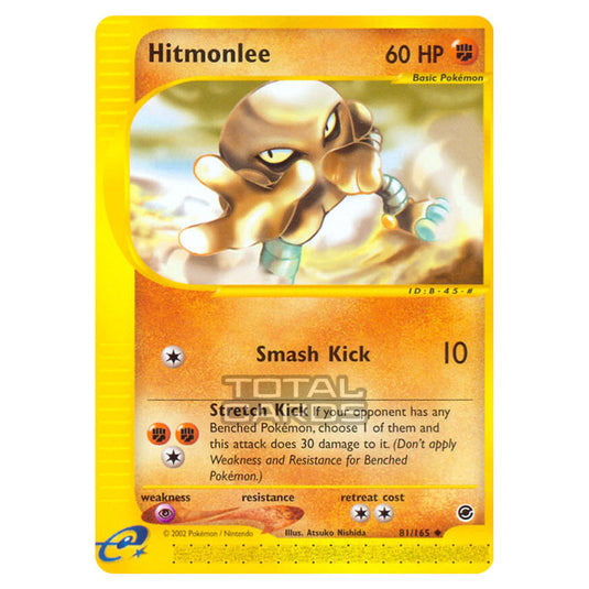 Pokemon - Expedition Base Set - Hitmonlee - 081/165-Light Played-Unlimited-English