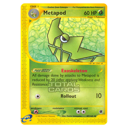 Pokemon - Expedition Base Set - Metapod - 087/165