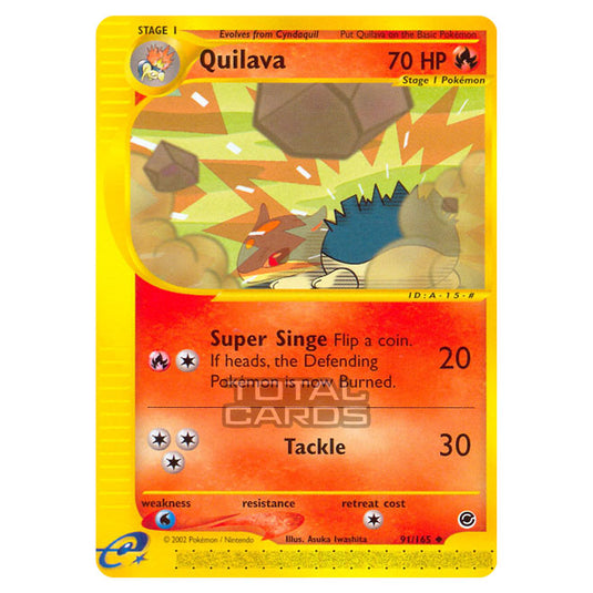 Pokemon - Expedition Base Set - Quilava - 091/165