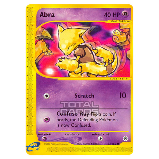 Pokemon - Expedition Base Set - Abra - 093/165