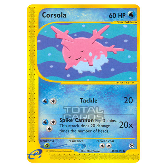 Pokemon - Expedition Base Set - Corsola - 102/165