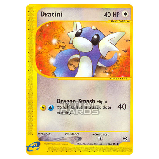 Pokemon - Expedition Base Set - Dratini - 107/165