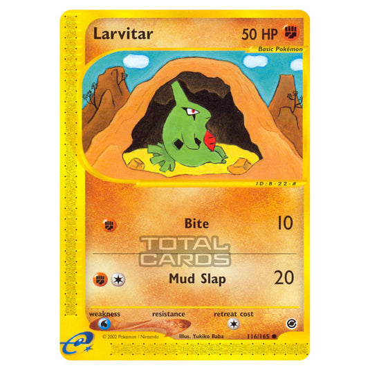 Pokemon - Expedition Base Set - Larvitar - 116/165