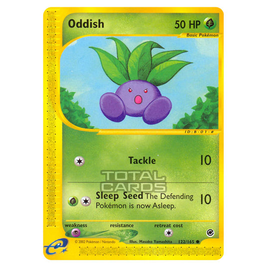 Pokemon - Expedition Base Set - Oddish - 122/165