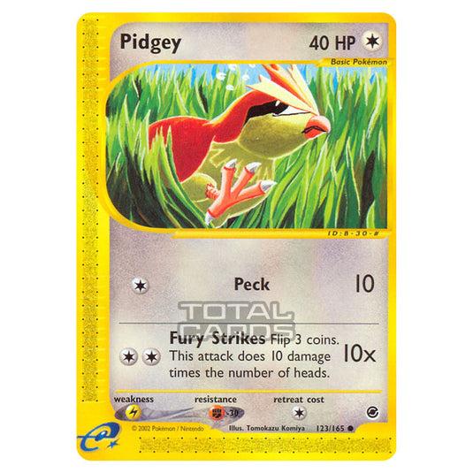 Pokemon - Expedition Base Set - Pidgey - 123/165