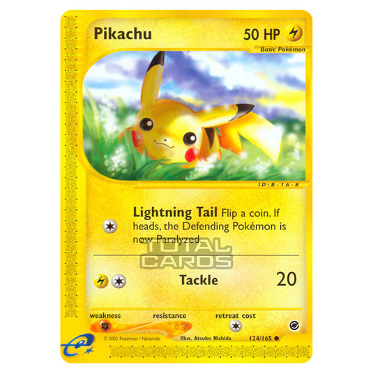 Pokemon - Expedition Base Set - Pikachu - 124/165