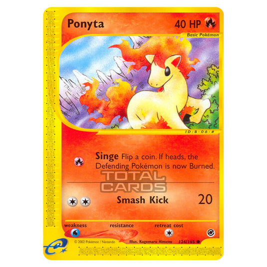 Pokemon - Expedition Base Set - Ponyta - 126/165