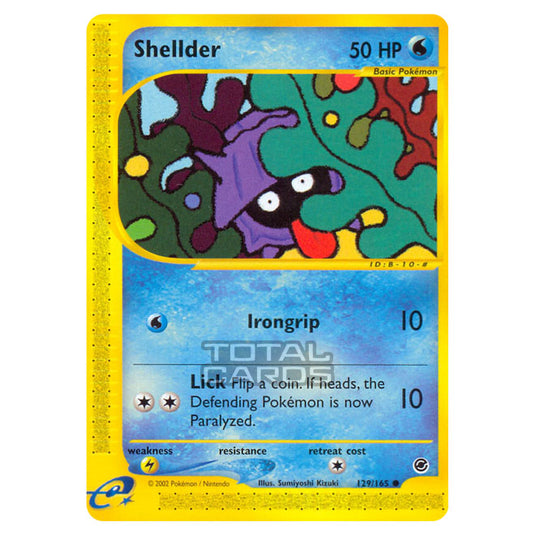 Pokemon - Expedition Base Set - Shellder - 129/165