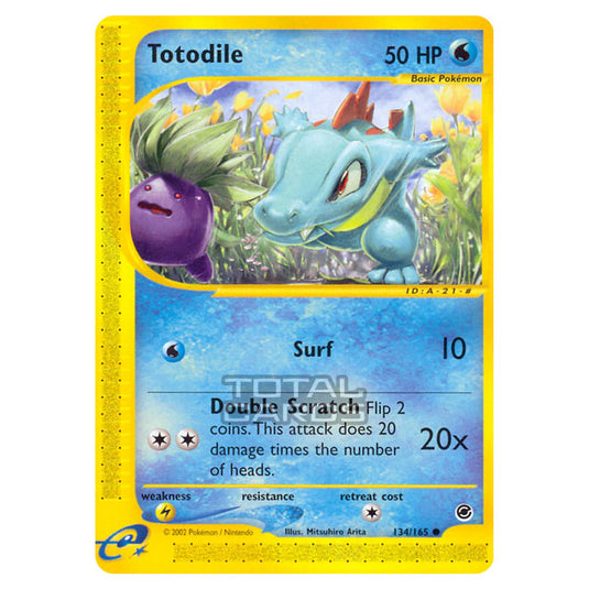 Pokemon - Expedition Base Set - Totodile - 134/165