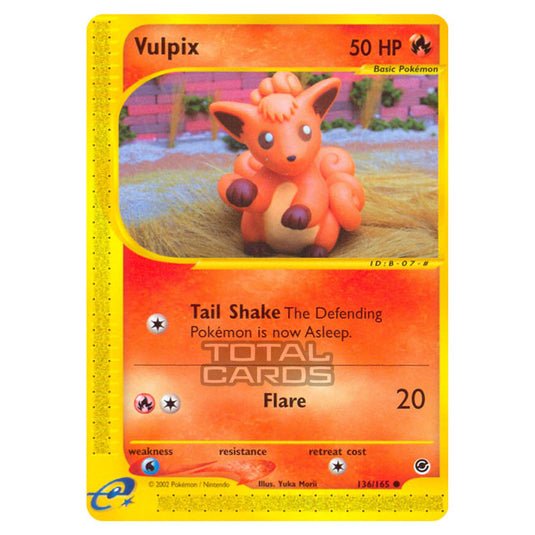 Pokemon - Expedition Base Set - Vulpix - 136/165