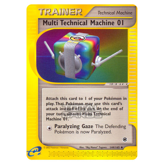 Pokemon - Expedition Base Set - Multi Technical Machine 01 - 144/165