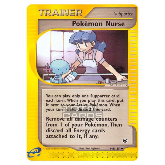 Pokemon - Expedition Base Set - Pokémon Nurse - 145/165