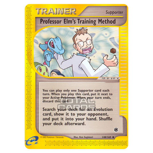 Pokemon - Expedition Base Set - Professor Elm's Training Method - 148/165