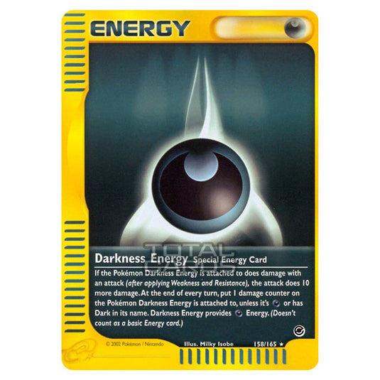 Pokemon - Expedition Base Set - Darkness Energy - 158/165