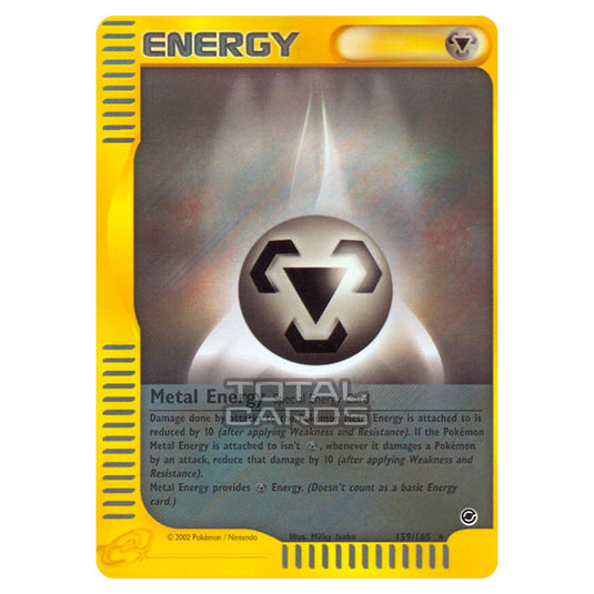 gold metal energy pokemon card Pokemon - Expedition Base Set - Metal Energy