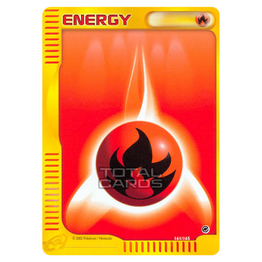Pokemon - Expedition Base Set - Fire Energy - 161/165