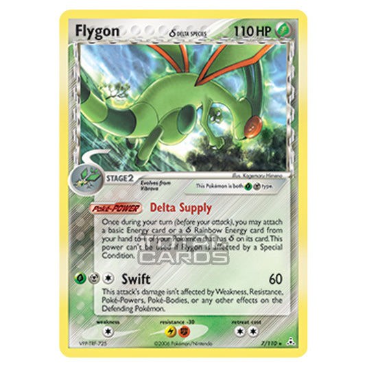 Pokemon - Ruby & Sapphire - Ex Holon Phantoms - Flygon δ - 007/110