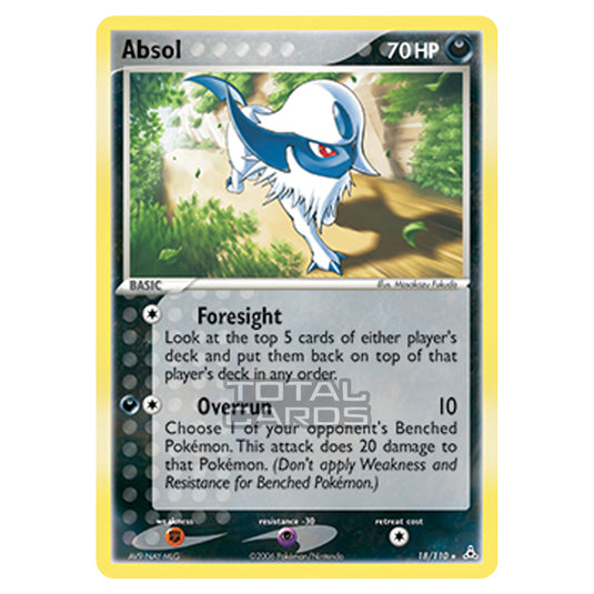 Pokemon - Ruby & Sapphire - Ex Holon Phantoms - Absol - 018/110