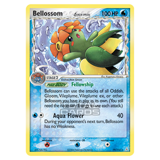 Pokemon - Ruby & Sapphire - Ex Holon Phantoms - Bellossom δ