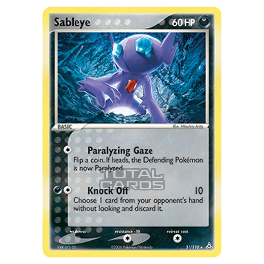 Pokemon - Ruby & Sapphire - Ex Holon Phantoms - Sableye - 031/110