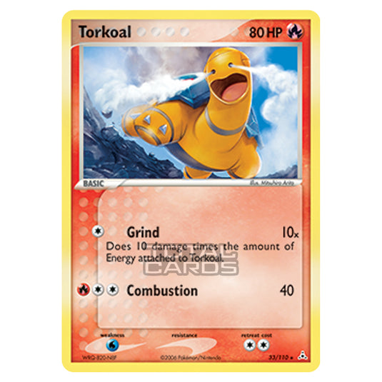 Pokemon - Ruby & Sapphire - Ex Holon Phantoms - Torkoal - 033/110