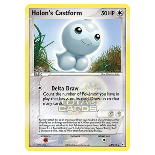 Pokemon - Ruby & Sapphire - Ex Holon Phantoms - Holon's Castform - 044/110