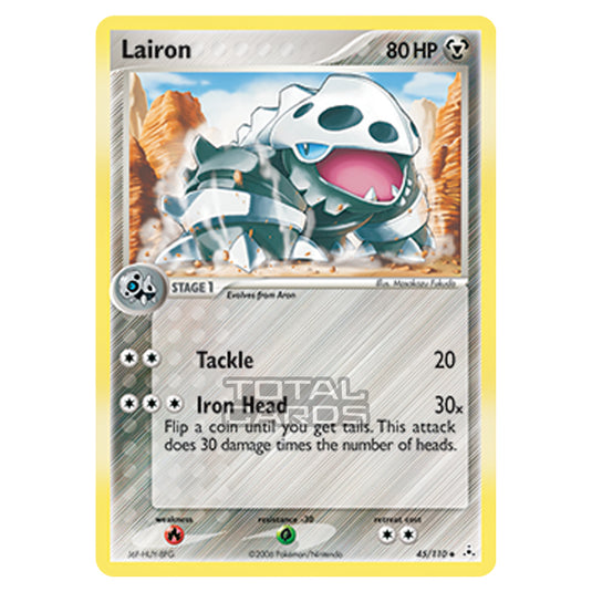 Pokemon - Ruby & Sapphire - Ex Holon Phantoms - Lairon - 045/110