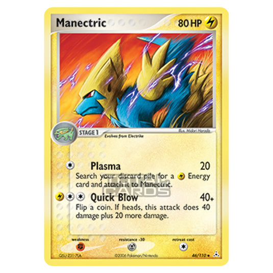 Pokemon - Ruby & Sapphire - Ex Holon Phantoms - Manectric - 046/110