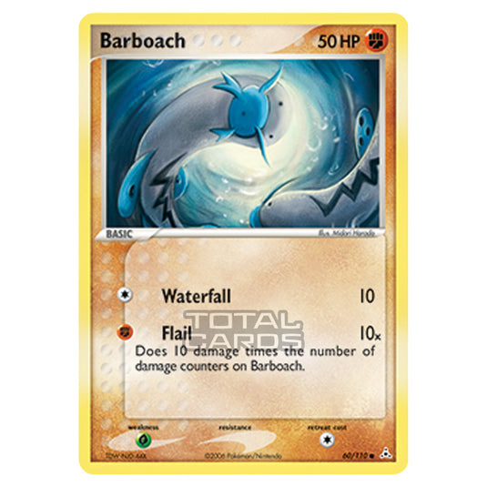 Pokemon - Ruby & Sapphire - Ex Holon Phantoms - Barboach - 060/110