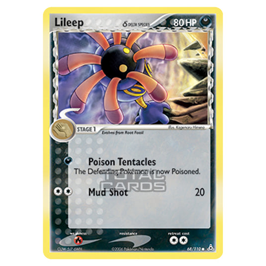 lileep pokemon card Pokemon - Ruby & Sapphire - Ex Holon Phantoms - Lileep δ