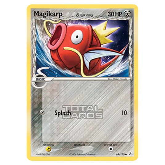 Pokemon - Ruby & Sapphire - Ex Holon Phantoms - Magikarp δ - 069/110