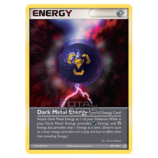 Pokemon - Ruby & Sapphire - Ex Holon Phantoms - Dark Metal Energy - 097/110