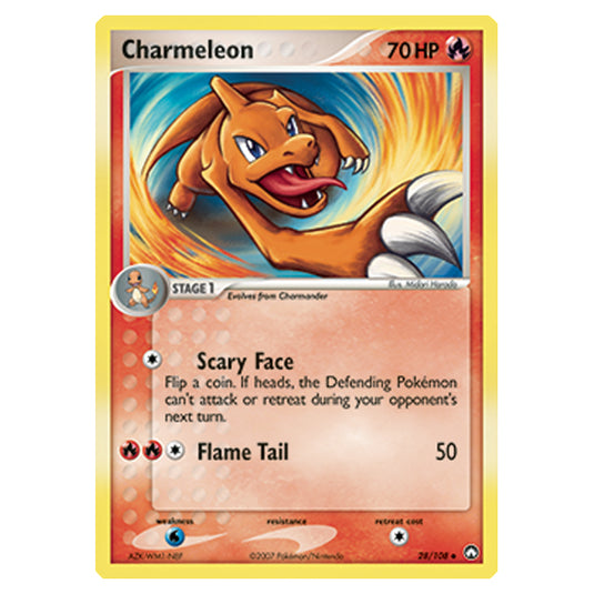 Pokemon - Diamond & Pearl - EX Power Keepers - Charmeleon - 028/108