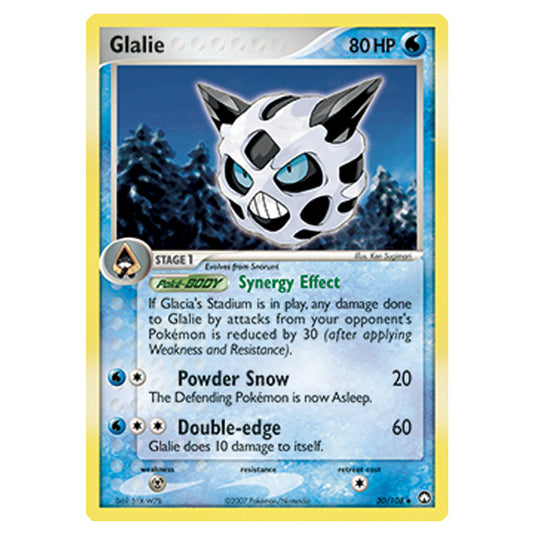 Pokemon - Diamond & Pearl - EX Power Keepers - Glalie - 030/108