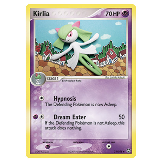 Pokemon - Diamond & Pearl - EX Power Keepers - Kirlia - 031/108