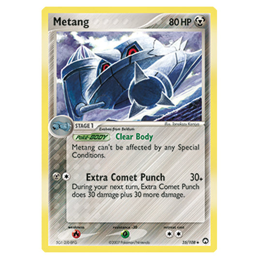 Pokemon - Diamond & Pearl - EX Power Keepers - Metang - 035/108