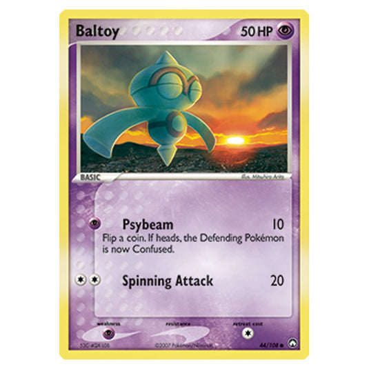 Pokemon - Diamond & Pearl - EX Power Keepers - Baltoy - 044/108