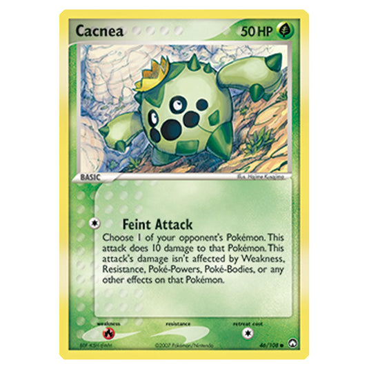 Pokemon - Diamond & Pearl - EX Power Keepers - Cacnea - 046/108