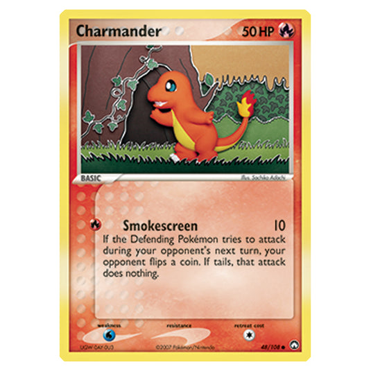 Pokemon - Diamond & Pearl - EX Power Keepers - Charmander - 048/108